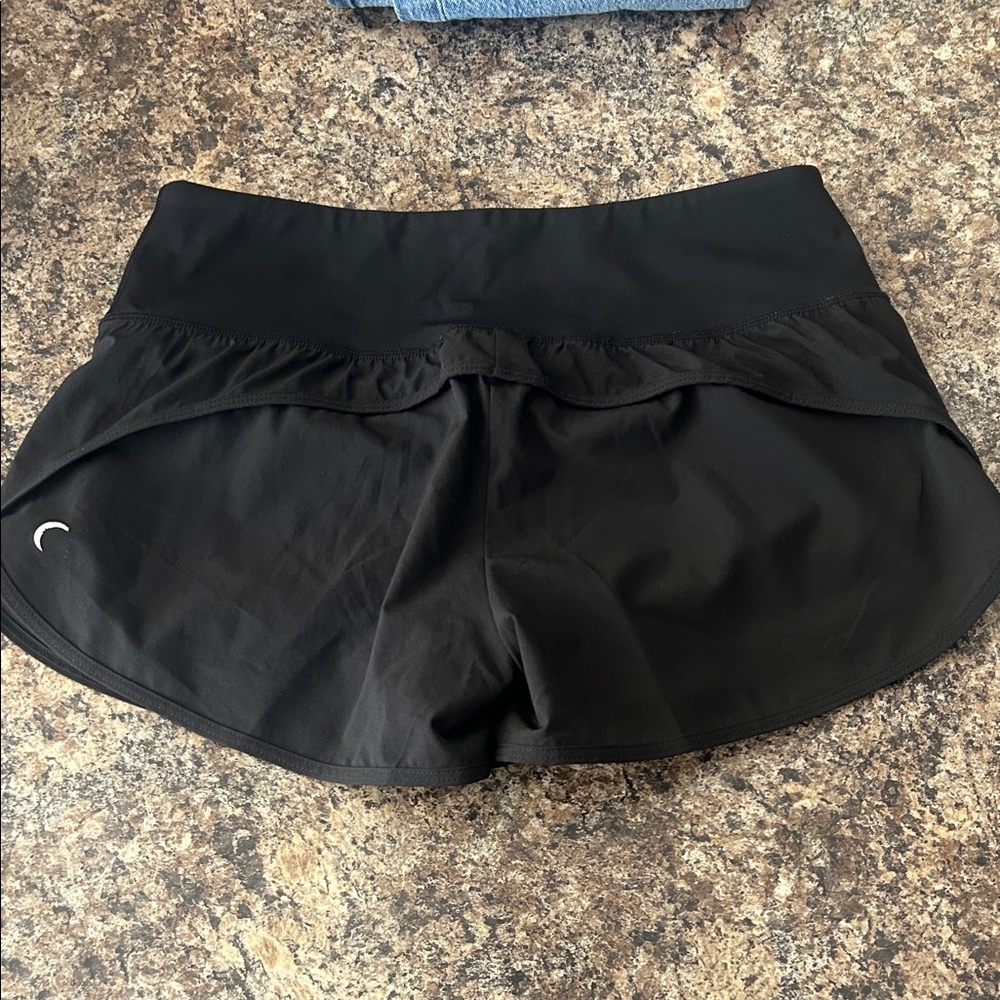 Women's Black Athletic Shorts